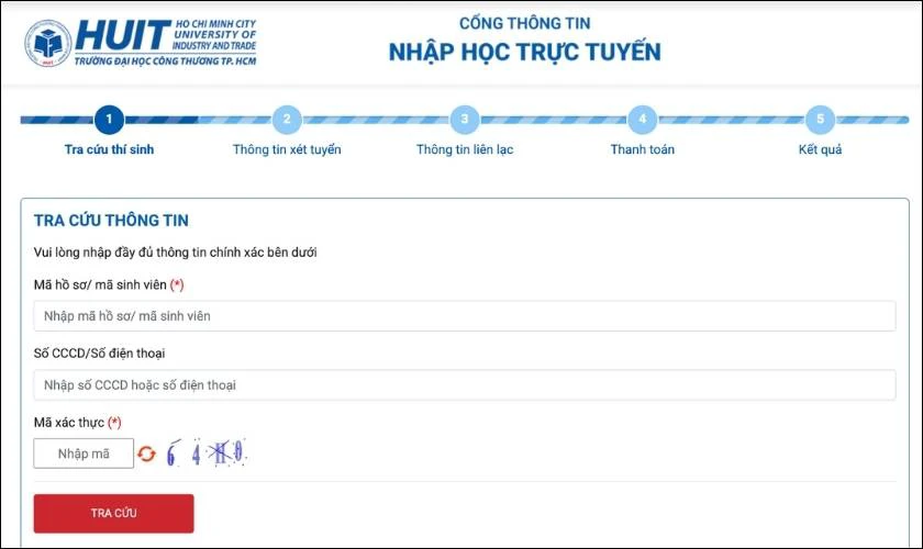 Cách đóng Học phí Đại học Công Thương năm