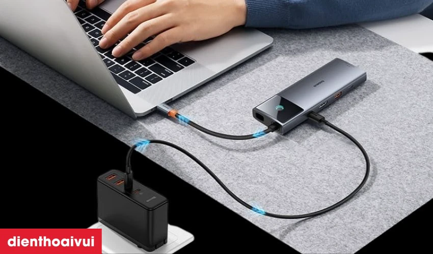 C&ocirc;ng suất sạc lớn, r&uacute;t ngắn thời gian sạc