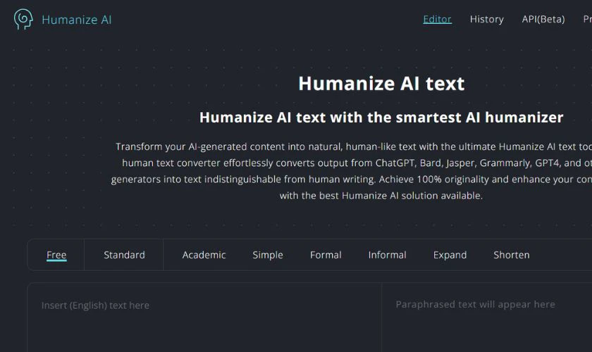 Lưu &yacute; khi sử dụng c&aacute;c c&ocirc;ng cụ Humanize AI