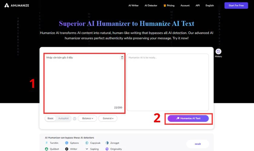 Hướng dẫn cách sử dụng Humanize AI hiệu quả