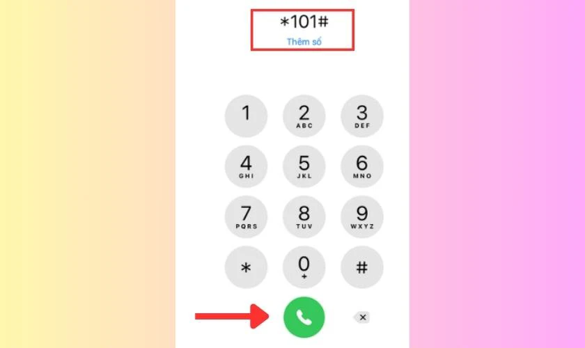 Kiểm tra tài khoản và nạp tiền điện thoại