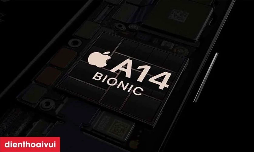 Bộ vi xử l&yacute; Apple A14 Bionic với hiệu năng xử l&yacute; vượt trội&nbsp;