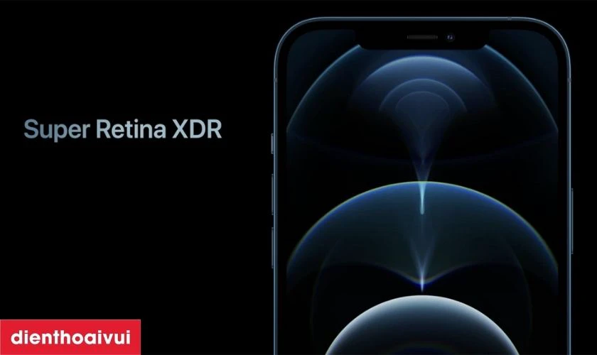Trang bị m&agrave;n h&igrave;nh Super Retina XDR