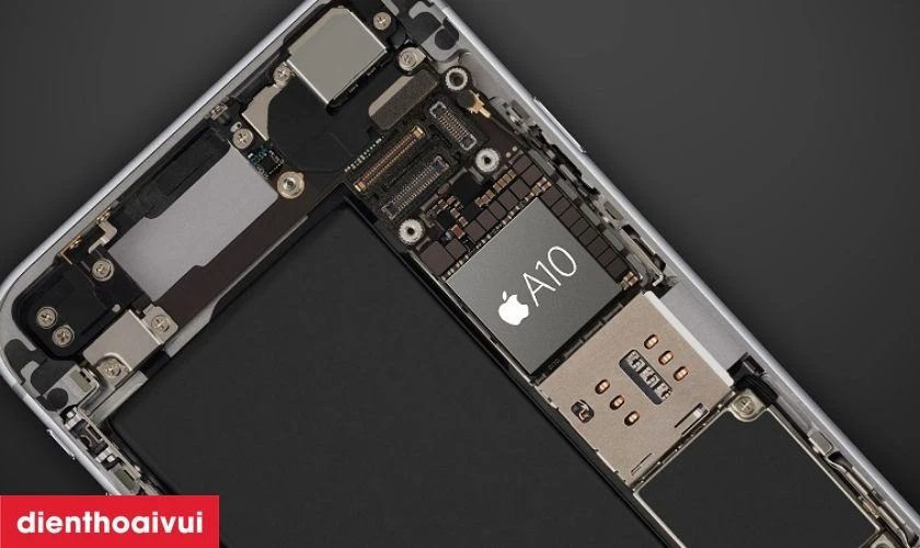 Cấu hình mạnh mẽ với chip A10