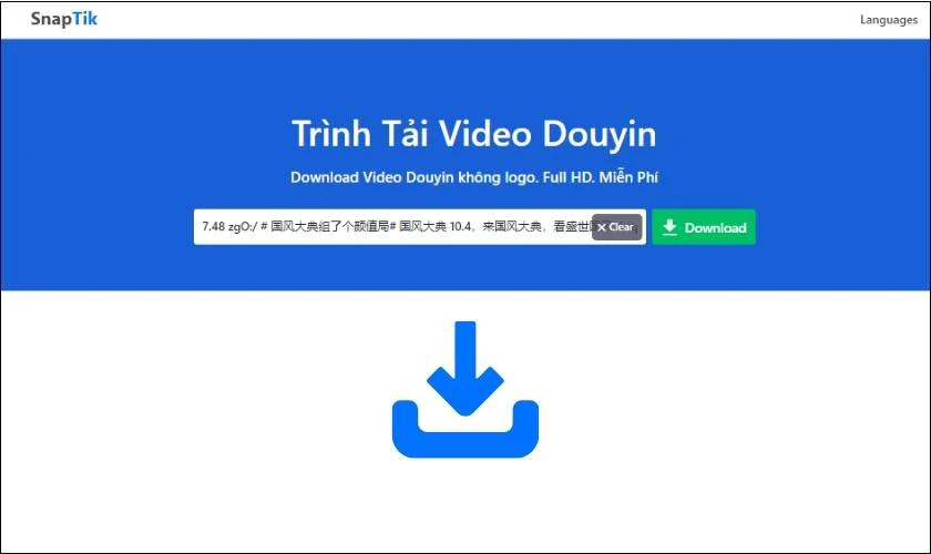 Giới thiệu SnapTik Douyin l&agrave; g&igrave;