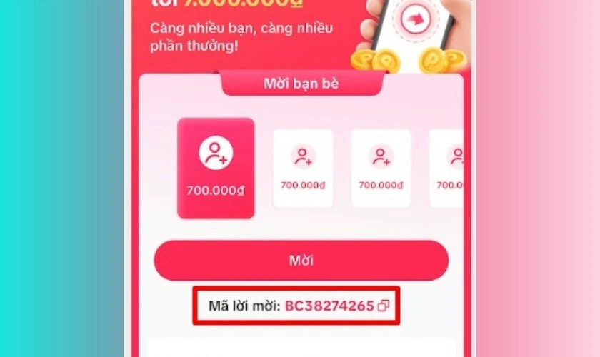 Điều kiện để nhập mã mời TikTok thành công