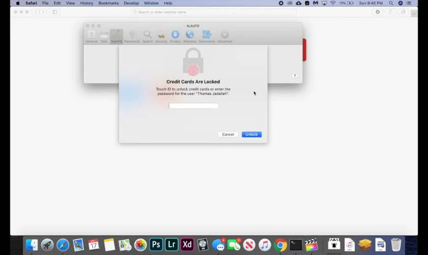 Đối với iCloud Keychain tr&ecirc;n MacBook đơn giản