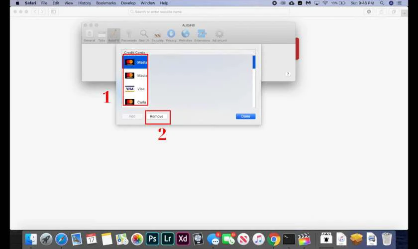 Đối với iCloud Keychain tr&ecirc;n MacBook tiện 