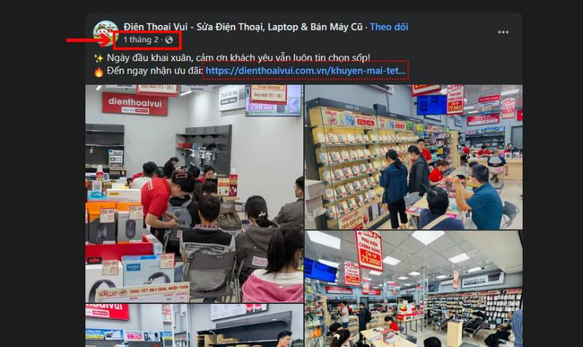C&aacute;ch lấy ID Facebook của b&agrave;i viết