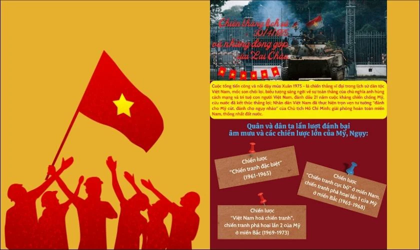 Infographic 30/4 cực nét