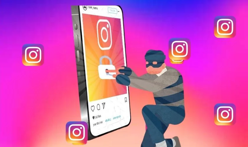 Instagram c&oacute; bị lỗi kh&ocirc;ng đăng nhập được khi t&agrave;i khoản bị hack