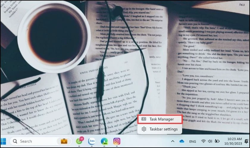 Thực hiện bắt buộc dừng tr&ecirc;n m&aacute;y t&iacute;nh khi Instagram bị lỗi kh&ocirc;ng đăng nhập được