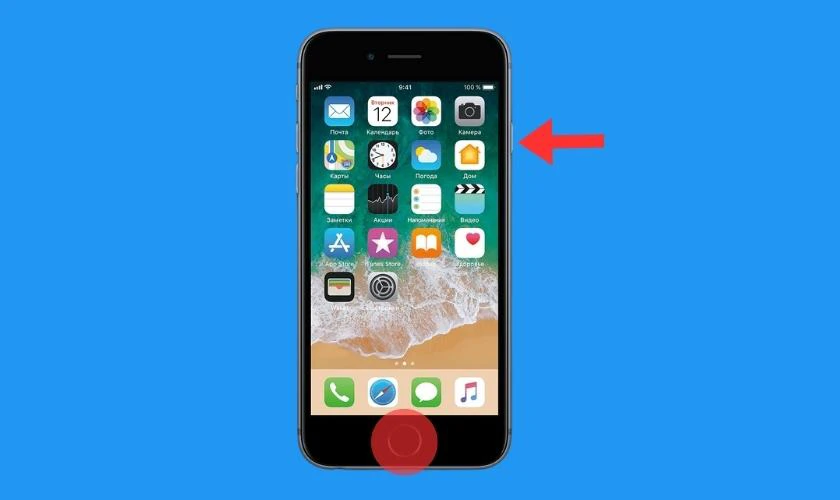Khởi động lại để khắc phục Instagram kh&ocirc;ng thả cảm x&uacute;c tin nhắn được với iPhone 6 trở xuống