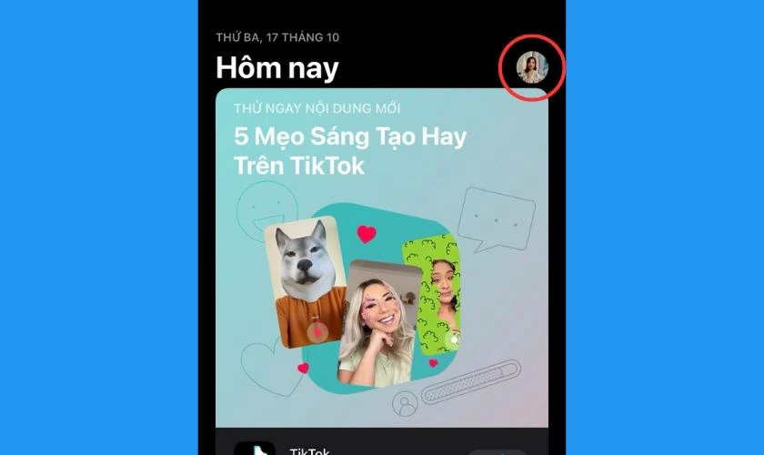 Mở ứng dụng App Store tr&ecirc;n iPhone