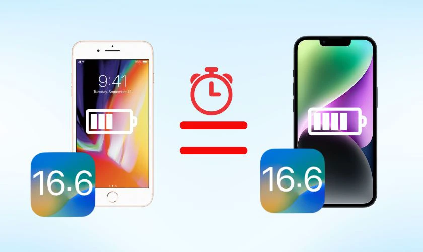 iOS 16.6 c&oacute; hao pin kh&ocirc;ng?