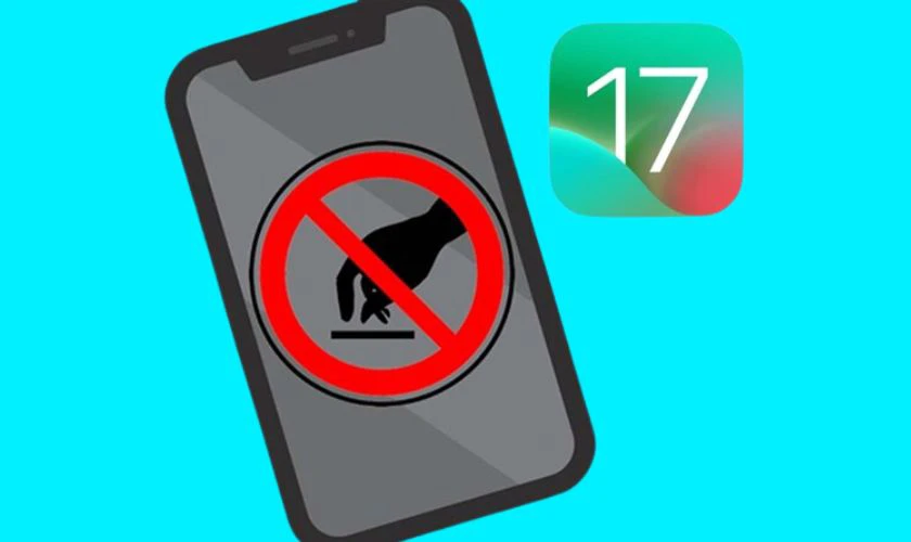 iOS 17 g&acirc;y lỗi cảm ứng