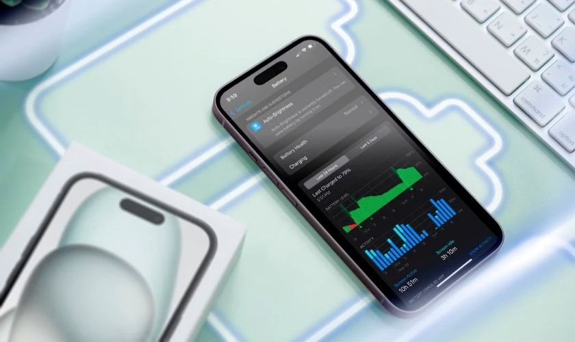 Hao pin hơn c&aacute;c bản cập nhật trước