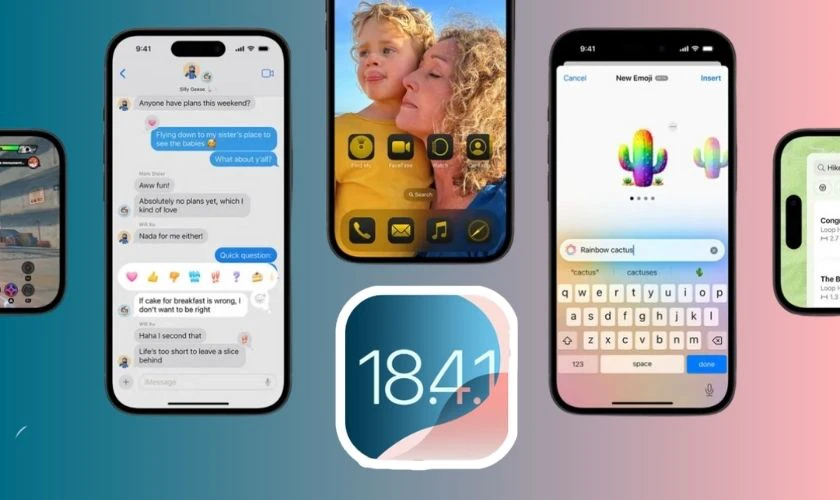 iPhone nào có thể cập nhật iOS 18.4.1?