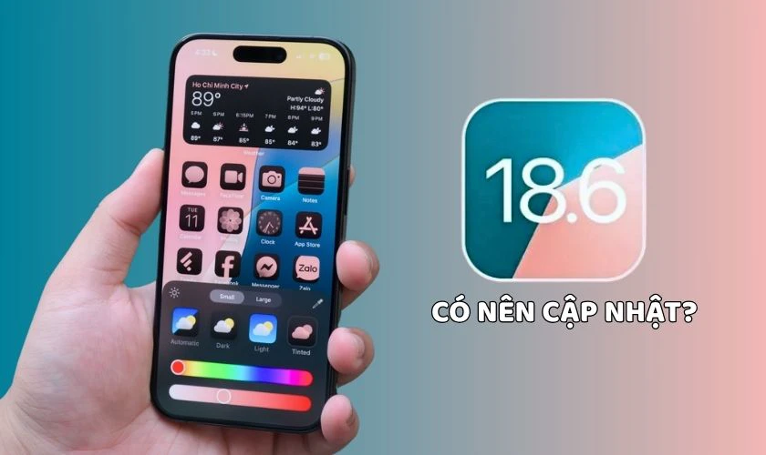 iOS 18.6 c&oacute; n&ecirc;n cập nhật kh&ocirc;ng?