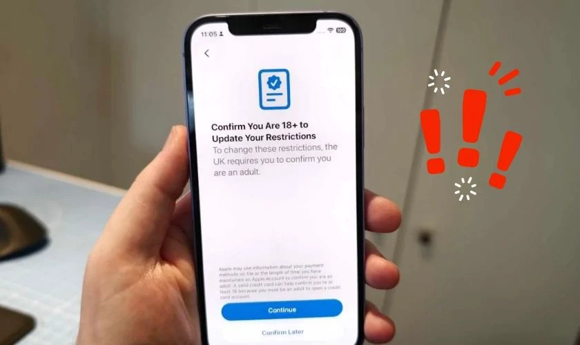 iOS 26.4 gặp lỗi sự cố xác minh độ tuổi trên App Store