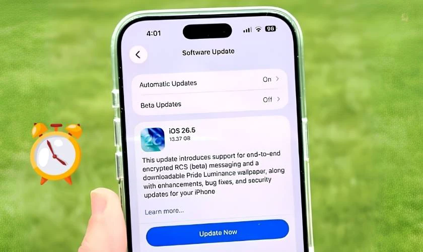 Nguyên nhân iOS 26.5 bị lỗi