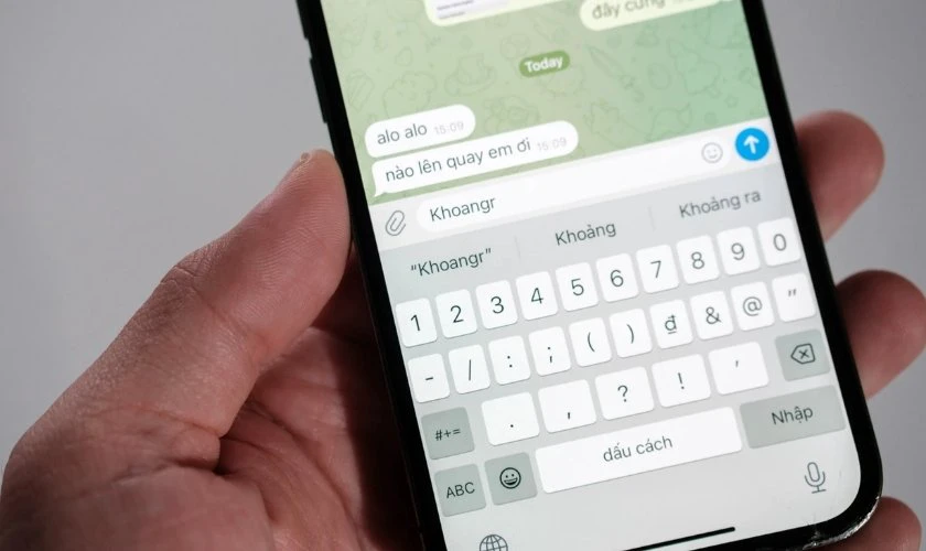 Dấu hiệu iOS 26 không gõ được tiếng Việt
