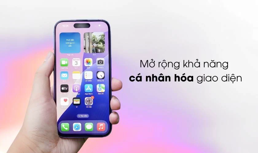 Mở rộng khả năng cá nhân hóa giao diện