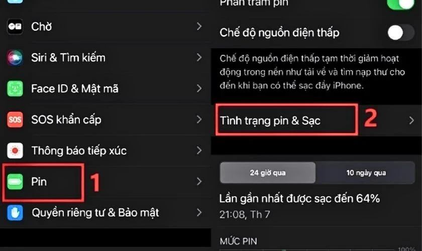Kiểm tra tình trạng pin iPhone sau khi cập nhật iOS 27