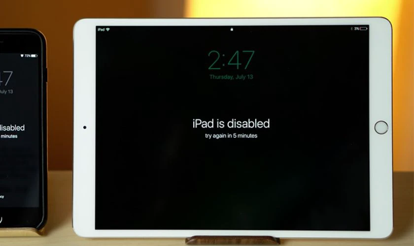 Nguy&ecirc;n nh&acirc;n l&agrave;m cho iPad của bạn bị v&ocirc; hiệu h&oacute;a