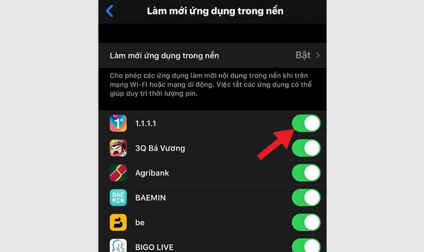 Tắt bớt các ứng dụng chạy nền trên máy