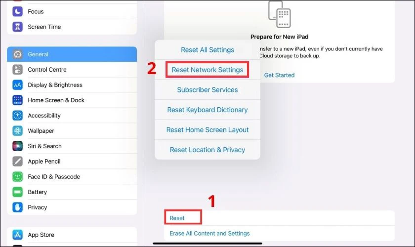 Sửa lỗi ipad không kết nối được wifi