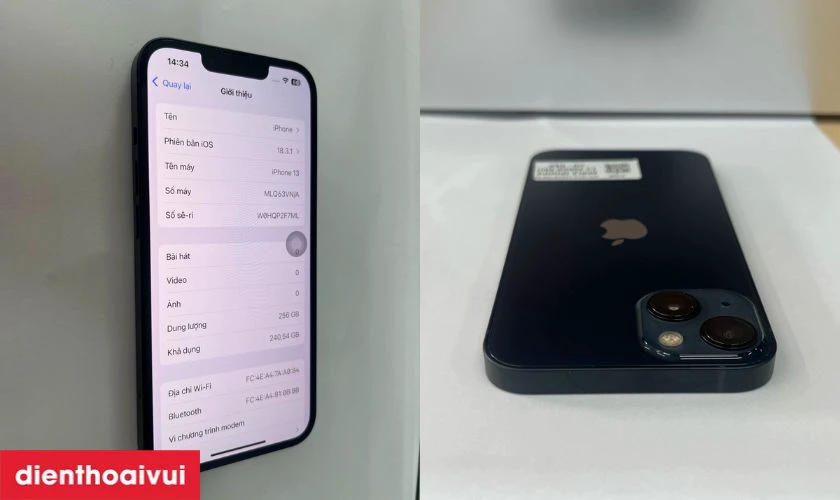 iPhone 13 256GB VN/A đổi bảo hành
