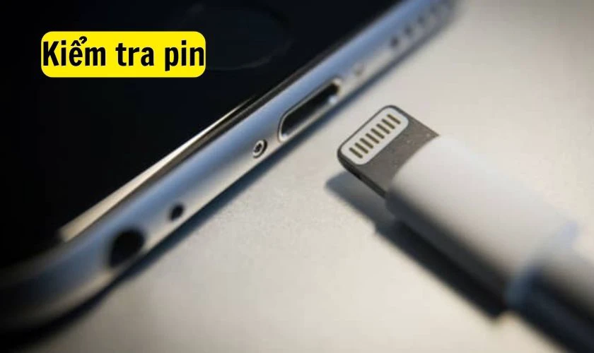 Kiểm tra pin điện thoại iPhone