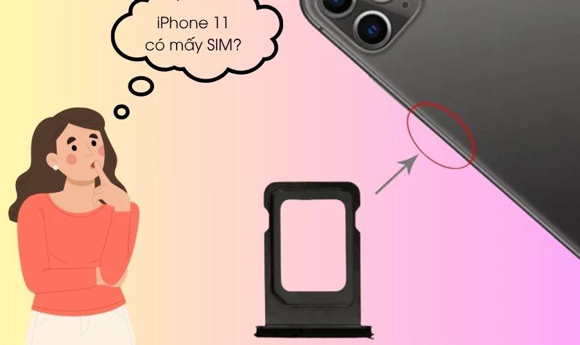 iPhone 11 c&oacute; mấy SIM?