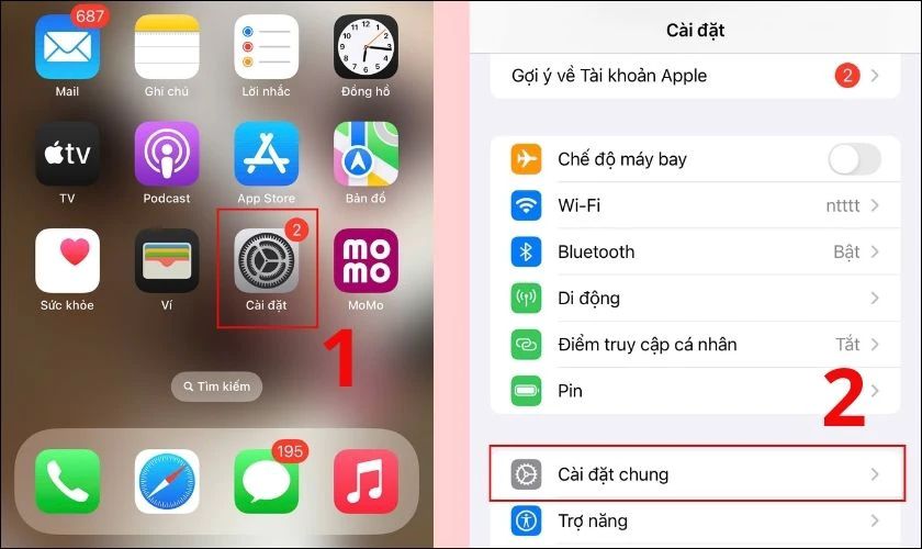 C&aacute;ch kiểm tra iPhone 11 c&oacute; mấy SIM trong C&agrave;i đặt
