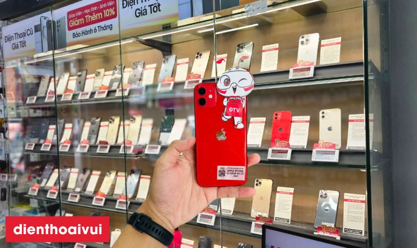 iphone 11 64gb m&agrave;u đỏ