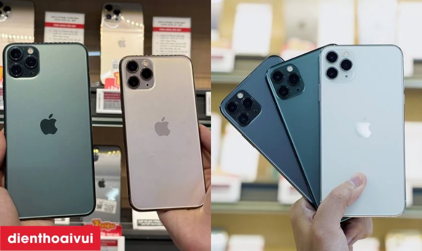 iPhone 11 Pro Max 256GB 2 sim cũ trầy xước