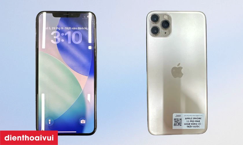 iPhone 11 Pro Max 64GB cũ trầy xước