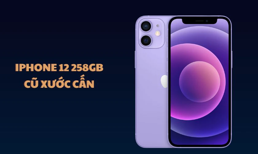 iPhone 12 258GB - Cũ xước cấn - Deal iPhone rẻ Black Friday