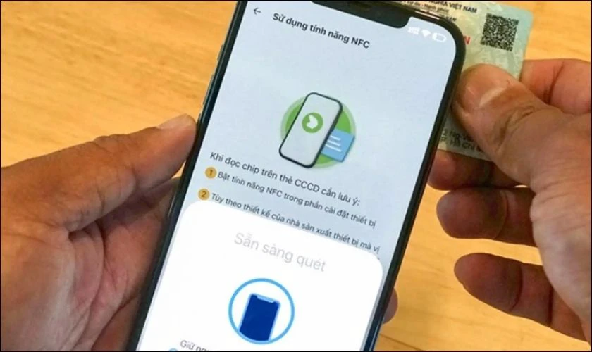 Sử dụng NFC đọc thẻ thông minh