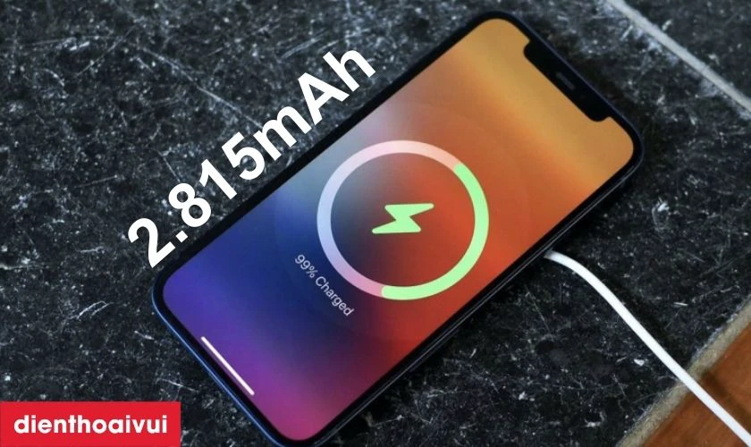 &nbsp;Dung lượng PIN 2.815mAh