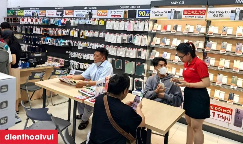Quyền lợi khi mua iPhone 12 Pro Max 128GB cũ trầy xước tại Điện Thoại Vui
