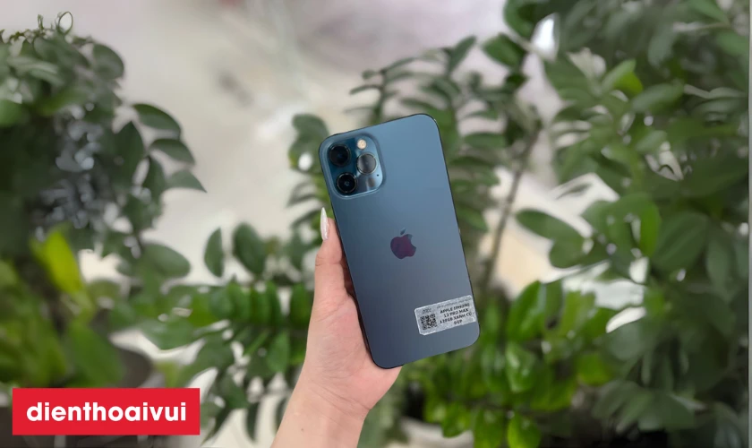 iphone 12 pro max 128gb cũ m&agrave;u xanh