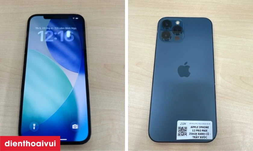 iPhone 12 Pro Max 256GB cũ trầy xước