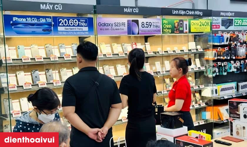 Quyền lợi khi mua iPhone đ&atilde; k&iacute;ch hoạt tại Điện Thoại Vui