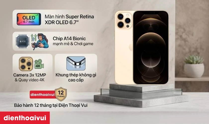 Có nên mua iPhone 12 Pro Max chính hãng VN/A đã kích hoạt không?