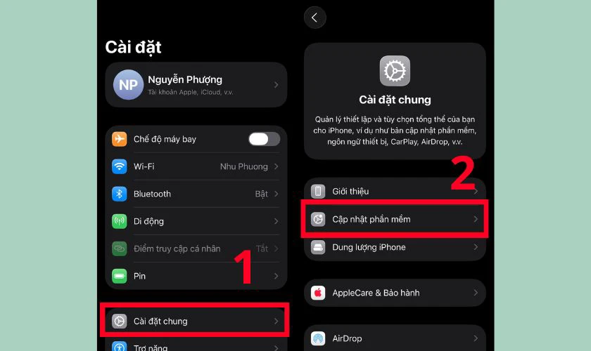Cách nâng cấp lên iOS 18.7 trên iPhone 12 Pro Max