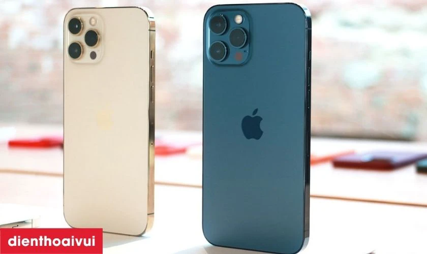 ngoại h&igrave;nh của iphone 12 pro max cũ