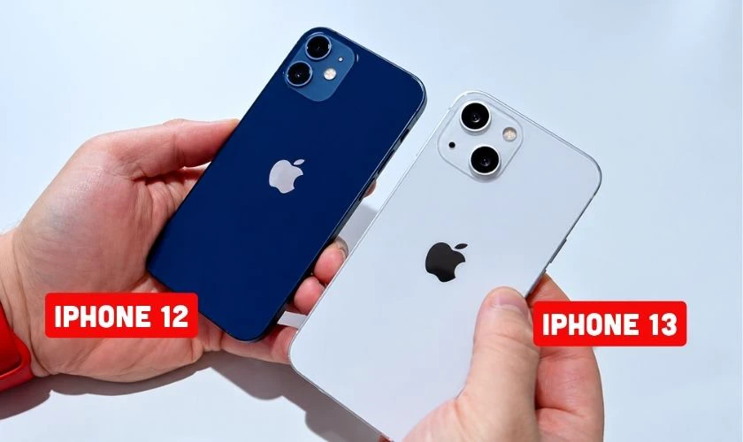 So sánh iPhone 12 và 13 chi tiết về thiết kế