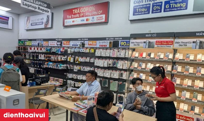 Quyền lợi khi mua iPhone 13 256GB cũ đẹp tại Điện Thoại Vui